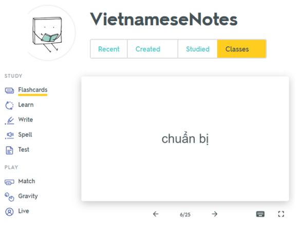 Vietnamese Flashcards - Start Studying Today!